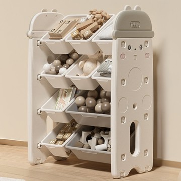 Inhe 英禾 土撥鼠收納架 組合3  4層  茉莉白