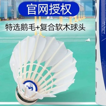羽毛球💨台灣出貨 羽毛球 大師8號穩定耐打鵝毛比賽俱樂部訓練用球