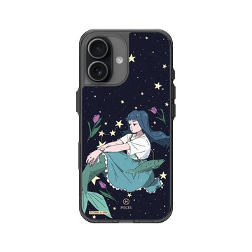 iPhone 17 Clear (相機按鈕) 酷墨灰 - 子凡 Zzifan_z - 雙魚座女孩