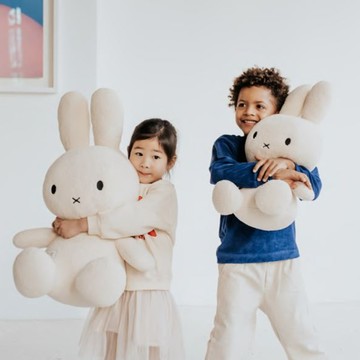 BON TON TOYS｜Miffy 米菲兔TERRY填充玩偶-奶油 (4種尺寸) - 70CM