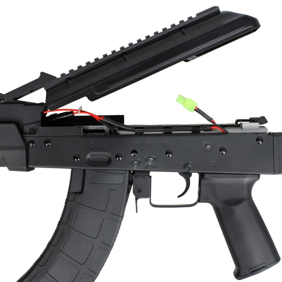 CM077D M-STYLE AKM M-STOCK フルメタル電動ガン BK※発送まで1営業日になります