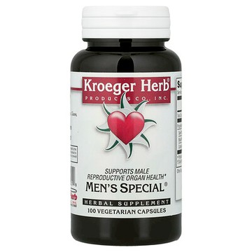 Kroeger Herb Co, 男性專研配方，100 粒素食膠囊