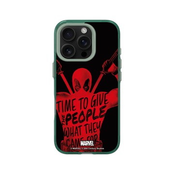 iPhone 16 Pro Clear 憂墨綠 - 迪士尼-漫威 Marvel - 死侍-It's Deadpool's Time