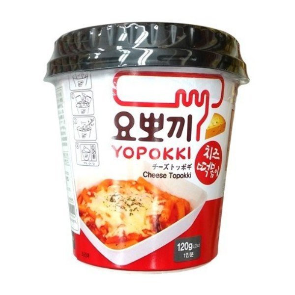 　ヨポッキ　即席チーズトッポキ　120g　チーズ味　韓国人気　トッポキ