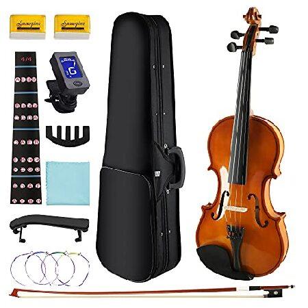 DEBEIJIN Adults Kids Violin Premium for Beginners Ready To Play Handcrafted Student Beginner