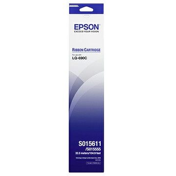 EPSON 原廠色帶 / 盒 S015611  LQ-690C｜領券最高折$220
