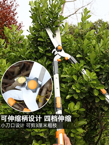 園藝剪刀修枝剪園林修剪樹枝大剪刀剪草神器綠籬剪花圃修花草坪剪
