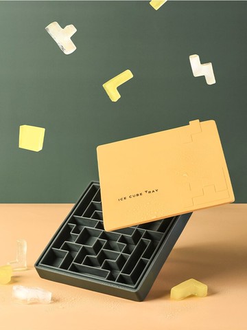 大冰塊盒硅膠冰格模具家用自制輔食做冰球神器帶蓋速凍冰箱制冰盒