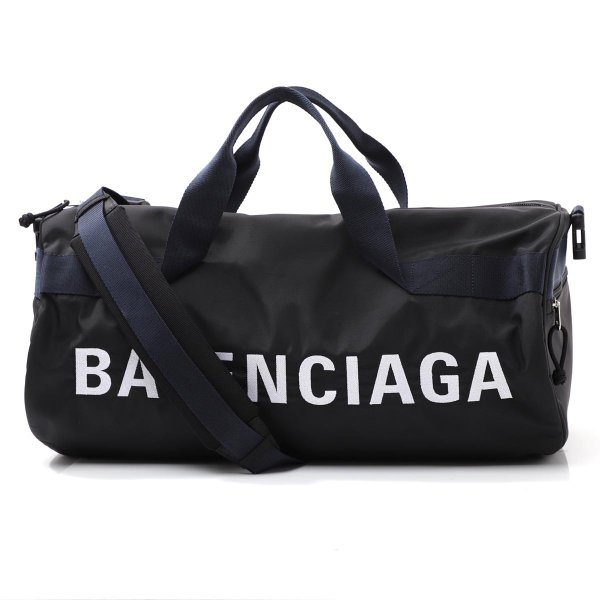 茄子紺 バレンシアガ Balenciaga ボストンバッグ - 通販