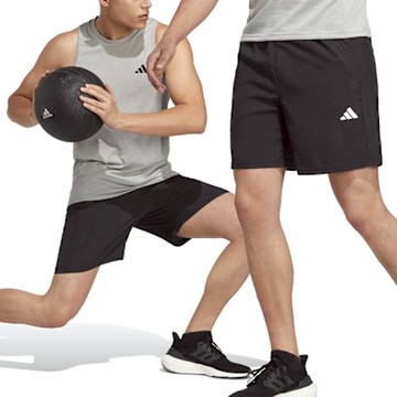Adidas TR-ES WV SHO 男款 黑色 訓練 瑜珈 健身 速乾 排汗 短褲 IC6976