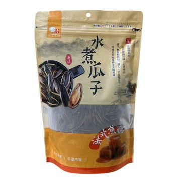 老姥 水煮瓜子 法式焦糖風味 低溫烘製  360g  1包