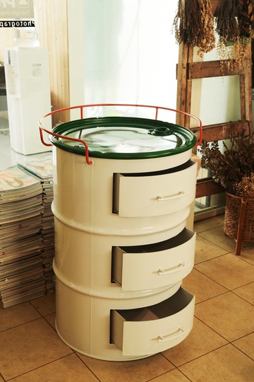 工業風_油桶抽屜櫃**客製化顏色烤漆**