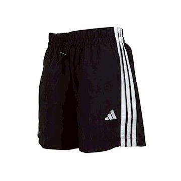 ADIDAS 女運動短褲-5分褲 慢跑 訓練 休閒 愛迪達 JE1309 黑白
