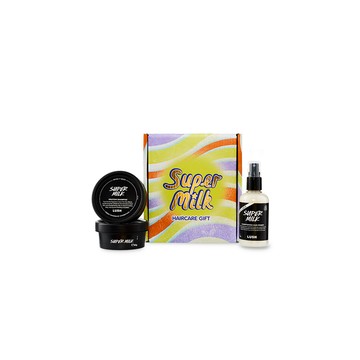 LUSH 燕麥奶 頭髮護理禮盒 (護髮噴霧/洗髮乳/護髮/果香/送禮)