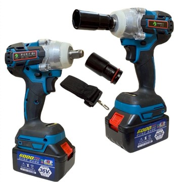 【創藝】保固一年 36VF無刷扳手機 贈套筒*1+背帶*1 無刷扳手機 電動扳手 無刷電動板手 (台灣快速出貨)