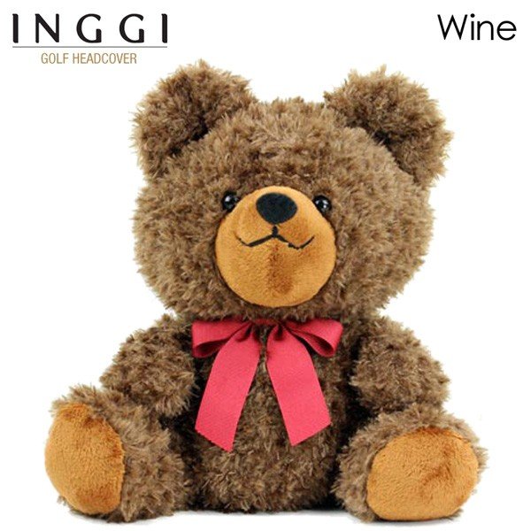 INGGI】 新品 ゴルフ ヘッドカバー くま