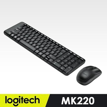 Logitech MK220 無線滑鼠鍵盤組