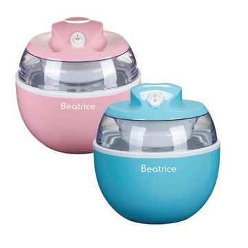 冰淇淋機 【Beatrice碧翠絲】迷你自動冰淇淋機 600ml(兩色可選)