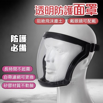 【蝦皮隔日到貨】防疫面罩 防護面罩 【台灣現貨】 面罩 防曬面罩 防護罩 透明面罩 頭盔 防霧 電焊面罩 隔離面罩 防疫