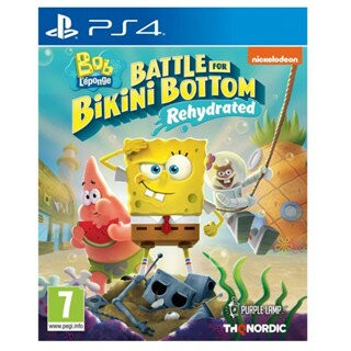 【AS電玩】PS4 海綿寶寶 為比奇堡而戰 重新灌水 中文版