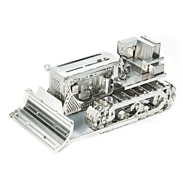 金屬靜觀精密模型 - 推土機賞玩版 –  BullDozer - 2023新款