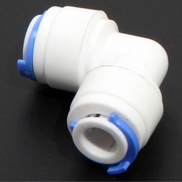 淨水器接頭4040 2分快接彎頭 PE管快速接頭 L型二通對插頭90度彎角【1492】 123便利屋