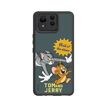 Zenfone 11 Ultra SolidSuit 黑 - 湯姆貓與傑利鼠 Tom and Jerry - 你跑我追
