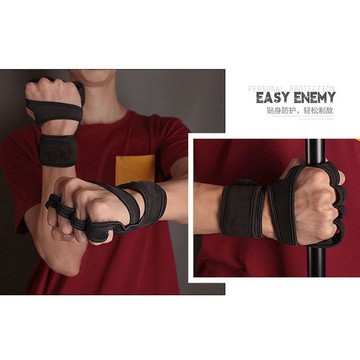 臺灣出貨🔥運動健身手套防起繭防滑引體嚮上單槓擼鐵護掌啞鈴槓鈴訓練男女