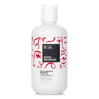 IGK IGK Good Behavior 極柔順洗髮露 236ml/8oz-受損髮質洗髮精