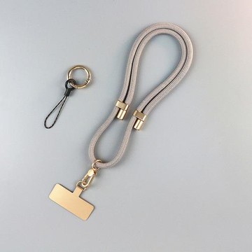 新款可調節手機掛繩手腕款高級可旋轉貼片手機鏈掛飾短款手機掛鏈