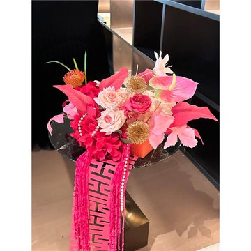 婚房布置裝飾仿真花套裝婚房桌面裝扮花藝搭配網紅高級感婚禮用品