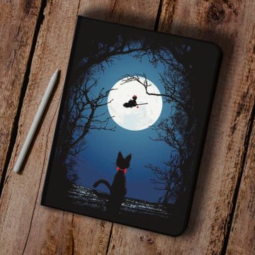 宮崎駿魔女宅急便琪琪吉吉適用ipad9.7保護套pro11軟mini皮套air3