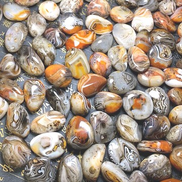 纏絲瑪瑙原石奇石把件花紋古典瑪瑙原石奇石線條紋天然裸石隨機發