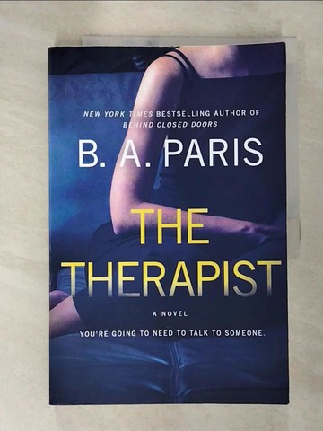 【書寶二手書T5／原文小說_TZX】Therapist_Paris, B. A.