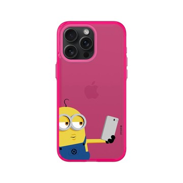 iPhone 15 Pro Max Clear 粉漾桃 - Minions - Minions - Take a Selfie