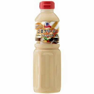 マコーミック　ユウキ食品マコーミックごまクリーミードレッシング ４８０ｍｌ×6個