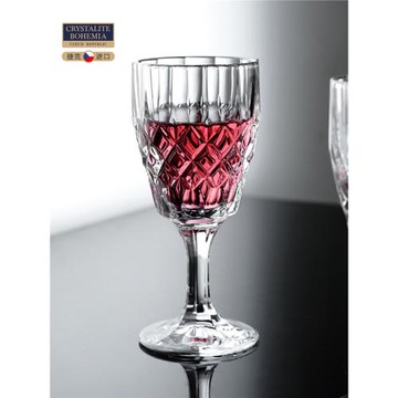 捷克進口BOHEMIA水晶玻璃 高腳紅酒杯安吉拉復古個性高檔葡萄酒杯