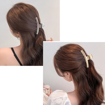 UNICO 韓系基本百搭金屬馬尾夾/髮夾