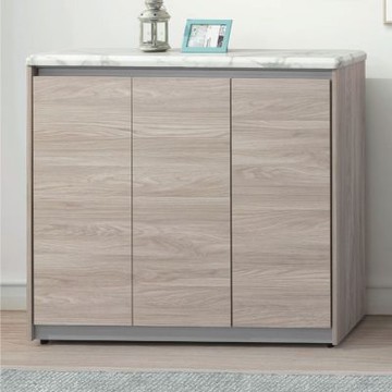 文創集 艾米斯4尺三門鞋櫃-120x35x106cm免組