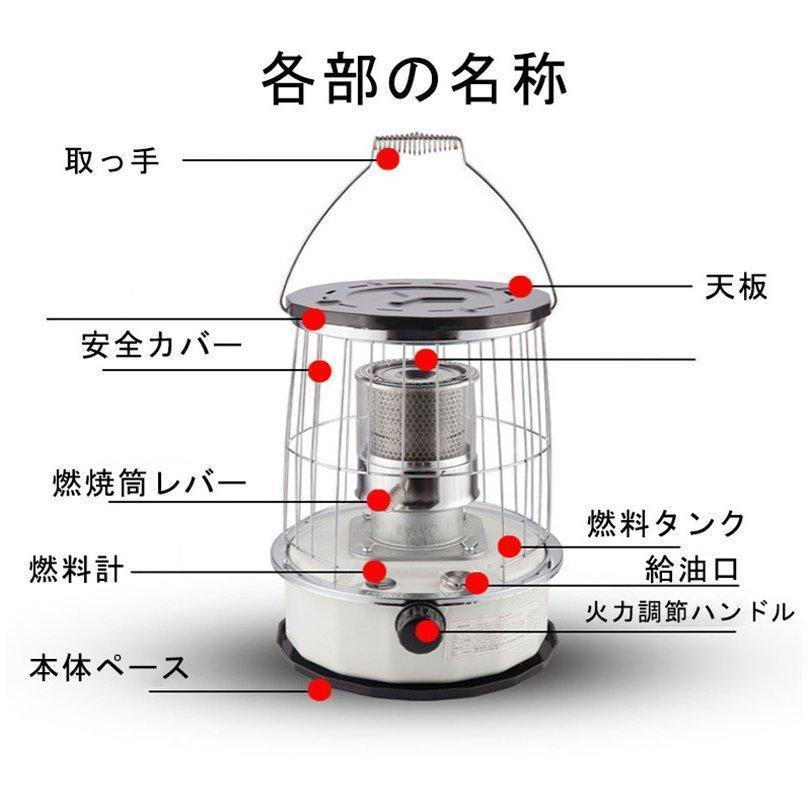 1台2役 暖房器具 石油 小型 持ち運び便利 アウトドア 海釣り キャンプ 電源不要 オフィス住設用品 特別養護老人ホーム