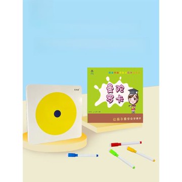 曼陀羅全腦開發訓練圖卡超右腦照相記憶視覺原色殘像潛能早教閃卡