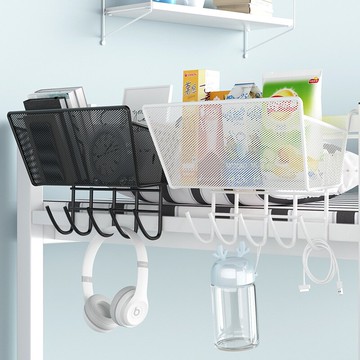 宿舍神器床頭置物架大學生床邊掛籃上下鋪收納置物架寢室收納神器