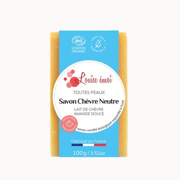 法國 Louise Emoi 有機認證手工皂-溫和山羊奶