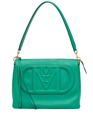 MCM - medium Travia leather shoulder bag - women - Leather - One Size - Green