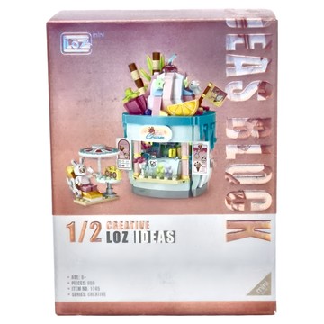 LoZ 迷你微型積木 LOZ1745 6歲以上  雪糕店  1盒