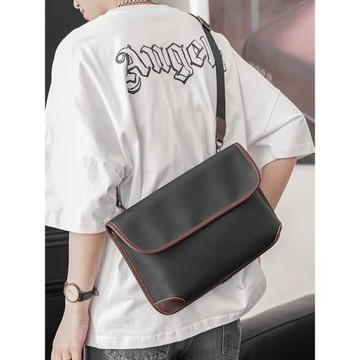 2025新款大號虎頭包韓版胸包潮流時尚單肩包斜挎包休閑潮男小背包
