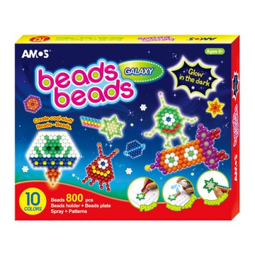 韓國 AMOS - 益智水拼珠-太空