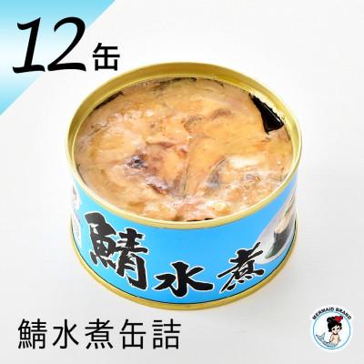 ふるさと納税 小浜市 鯖水煮缶詰　12缶セット(180g×12缶)