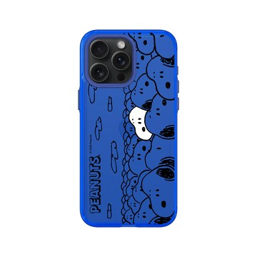 iPhone 15 Pro Max Clear 激光藍 - 史努比 Snoopy - 滿滿的Snoopy