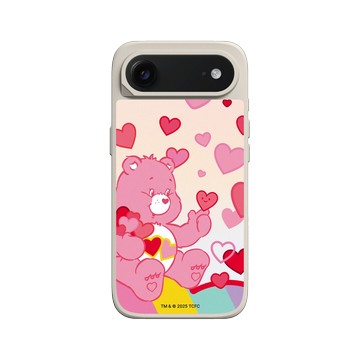 iPhone Air SolidX 貝殼灰 - Care Bears - 愛心滿天